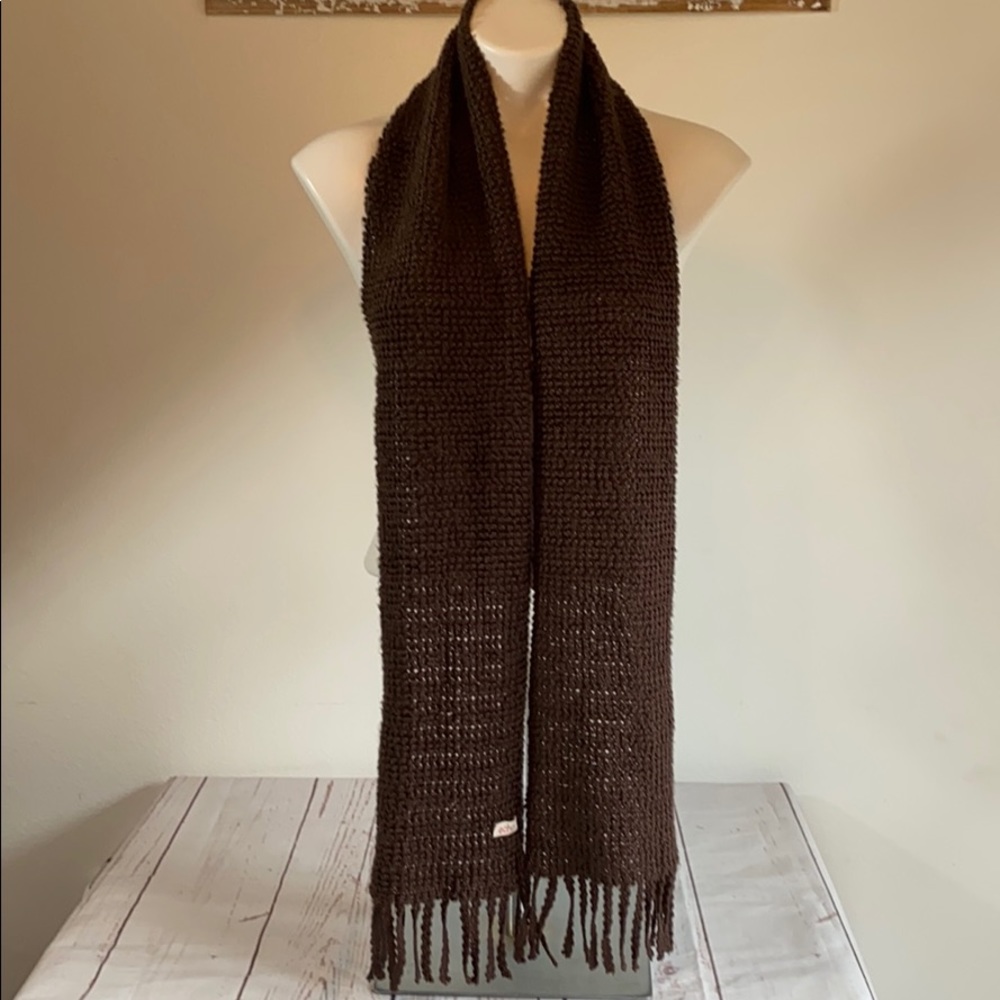 Echo Chocolate brown woman scarf